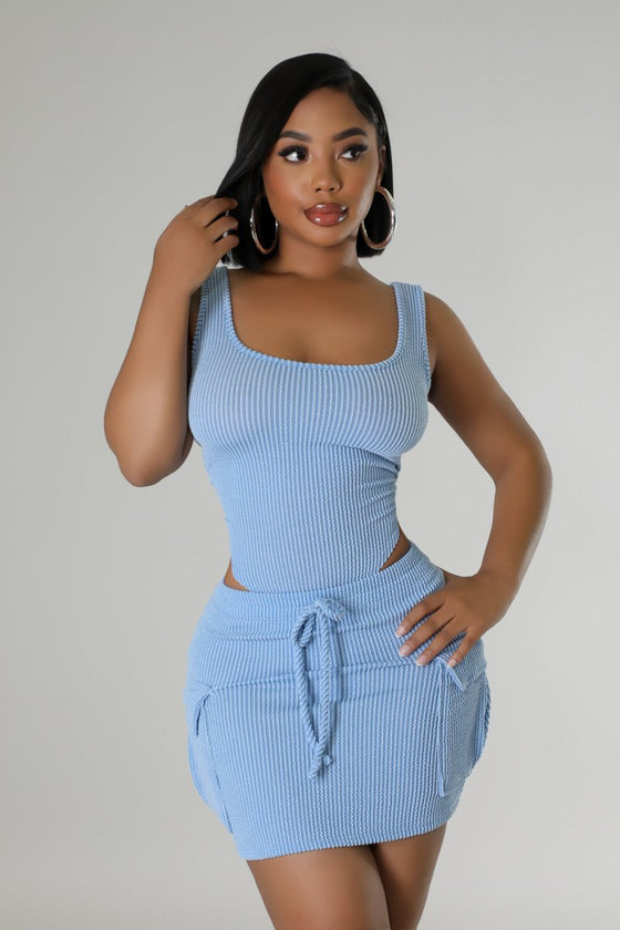 Blueprint Skirt Set